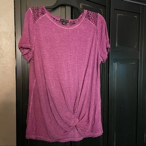 Lane Bryant twist front top